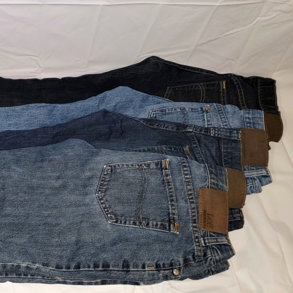 Boys Lee Premium Husky (14) Jeans LOT of 4
